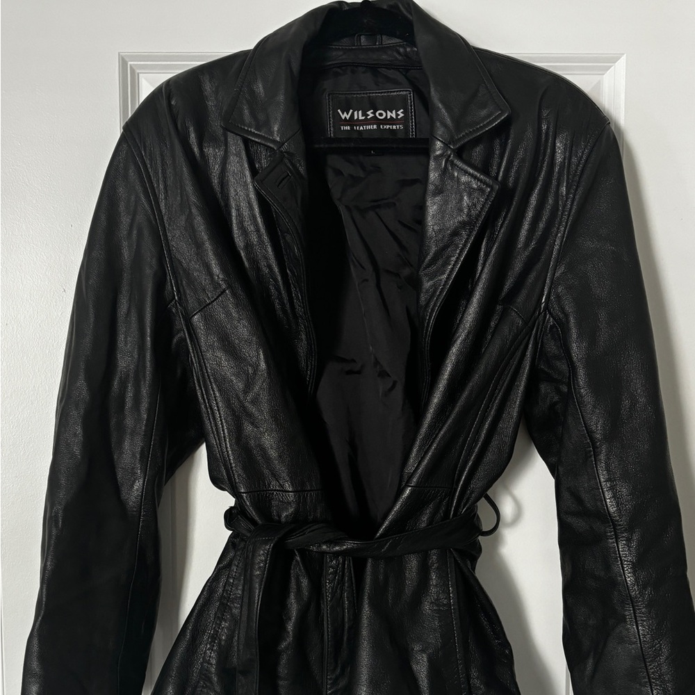 Leather jacket